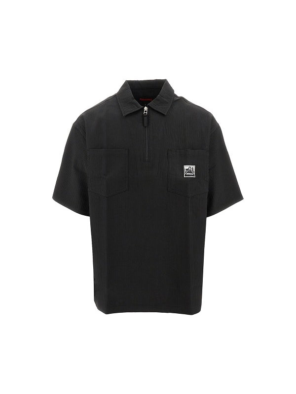 Pleasures Black Polo Shirt