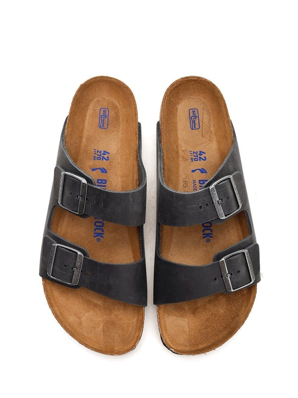 Arizona Buckle Leather Sandals