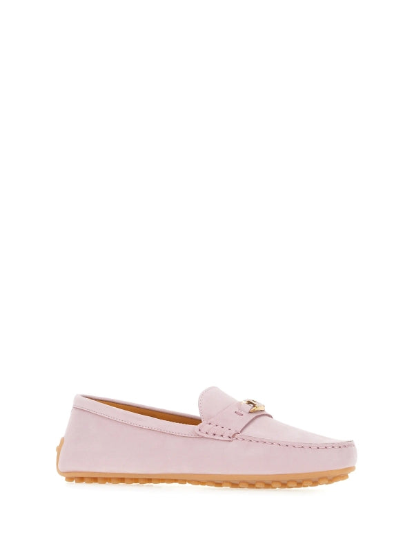 Tod'S Pink Loafers