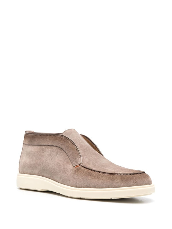 Suede Calfskin Chukka
  Boots