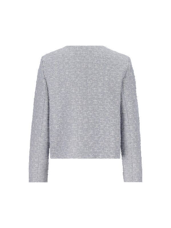 Triomphe Pattern Cotton Jacket