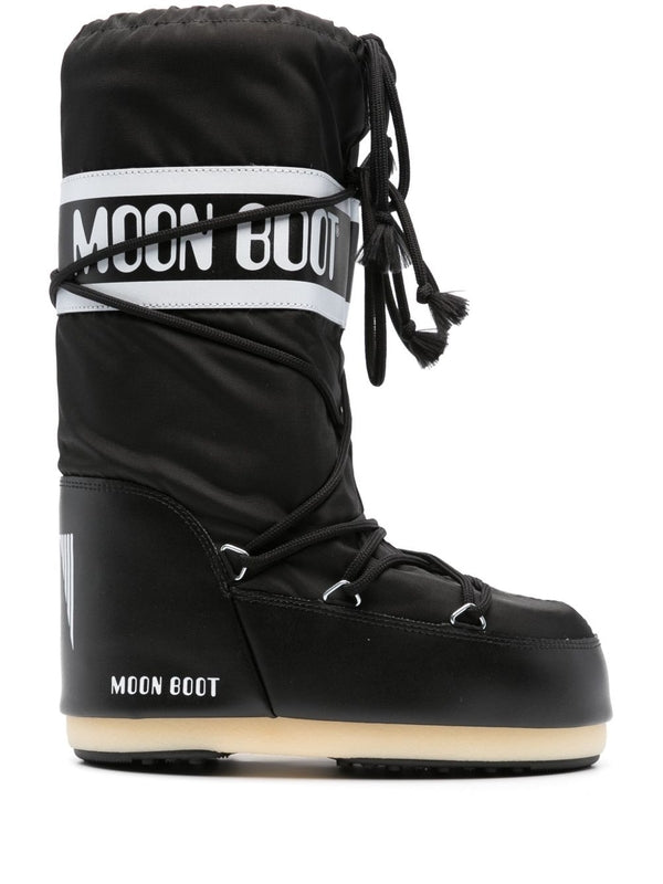 Moon Boot Black Middle Boots