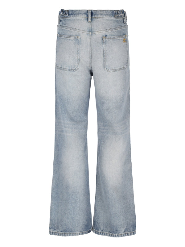 Multiplex Flare Denim Pants