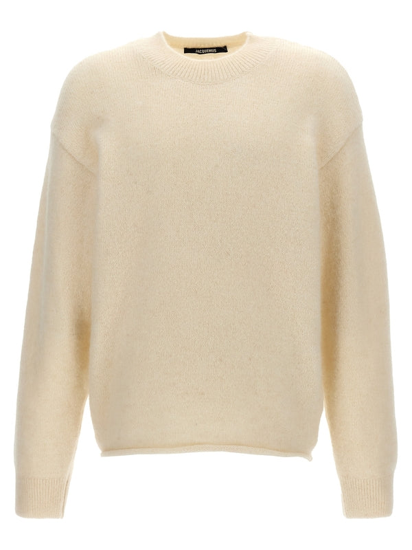 背面徽标提花针织