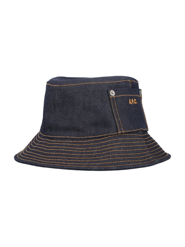 Bob Thais Denim Bucket Hat