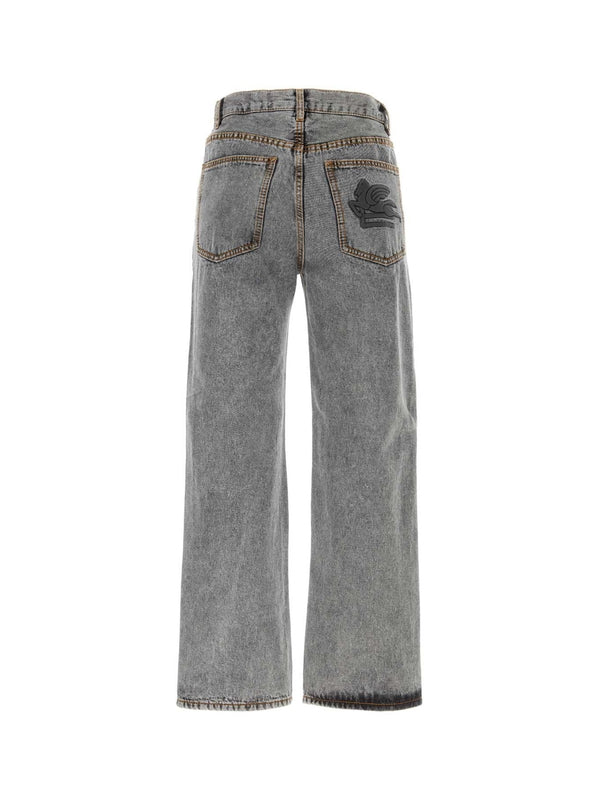 Pegasus Logo Pocket Denim Pants