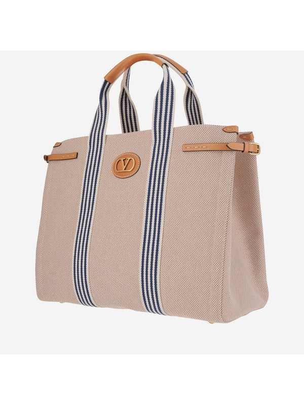 Antibes Canvas Large Tote Bag