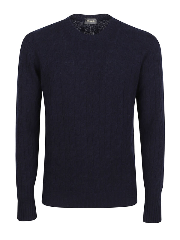 Drumohr Navy Knitted