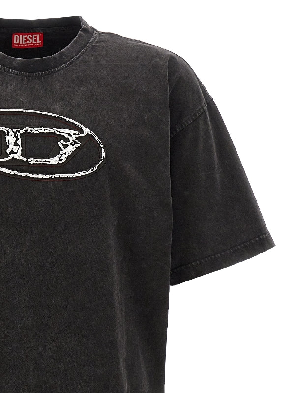 T Boxt Q22 ロゴ コットン T シャツ