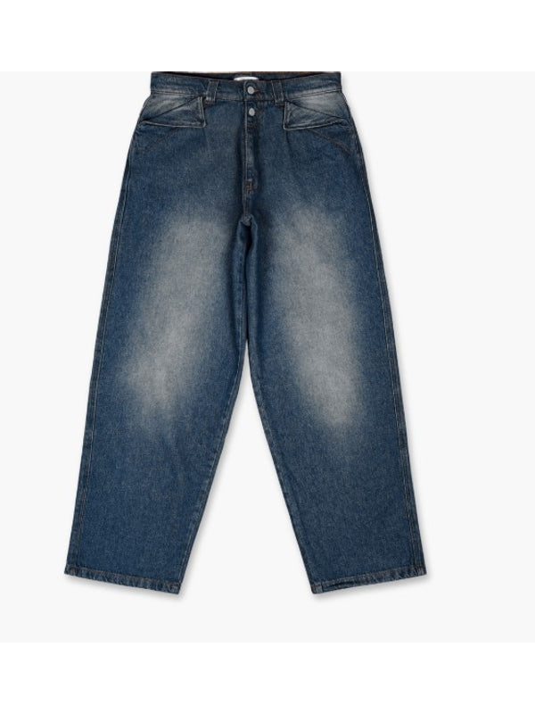 Back Washing Denim Pants
