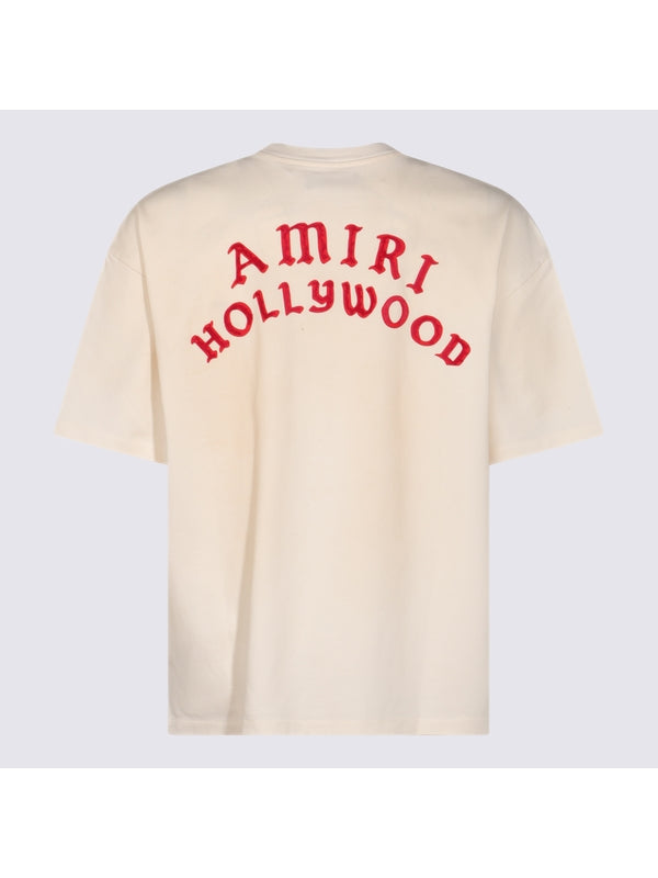 Amiri Beige Half Sleeve