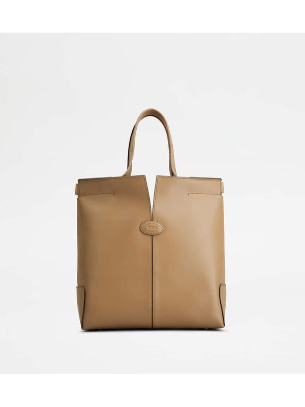 Dia Logo Embellished Leather
  Tote Bag