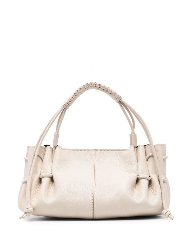 Arta Pleated
  Leather Tote Bag