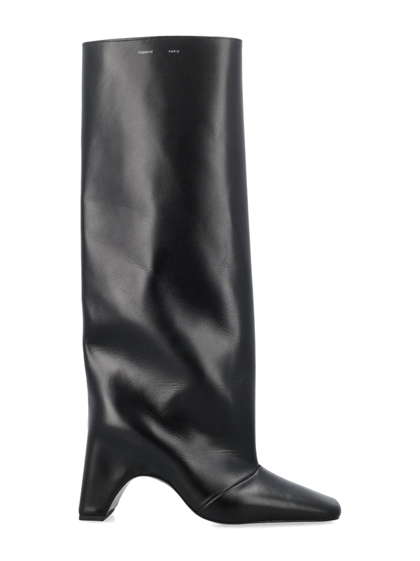 Bridge Leather High Boots