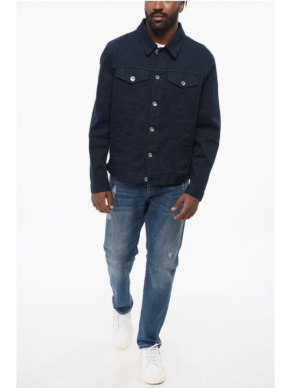 Brunello Cucinelli Navy Trucker