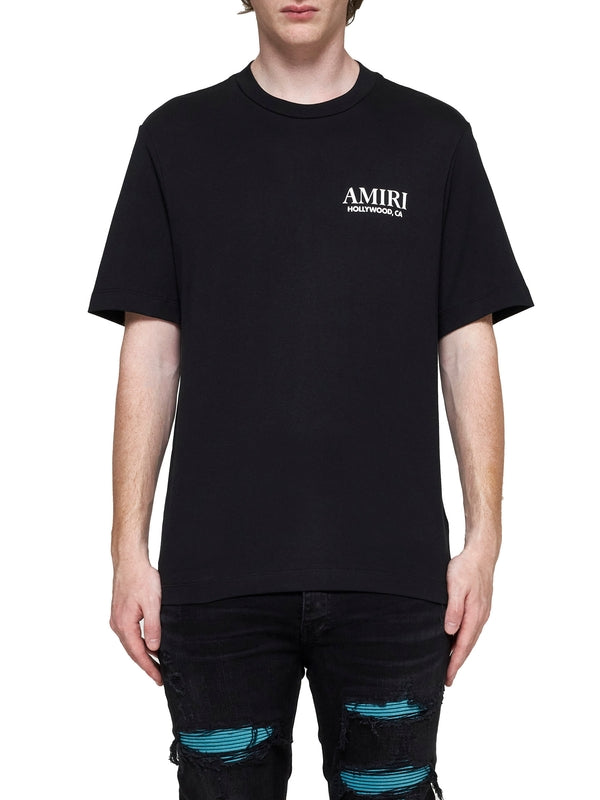 Amiri Black Half Sleeve