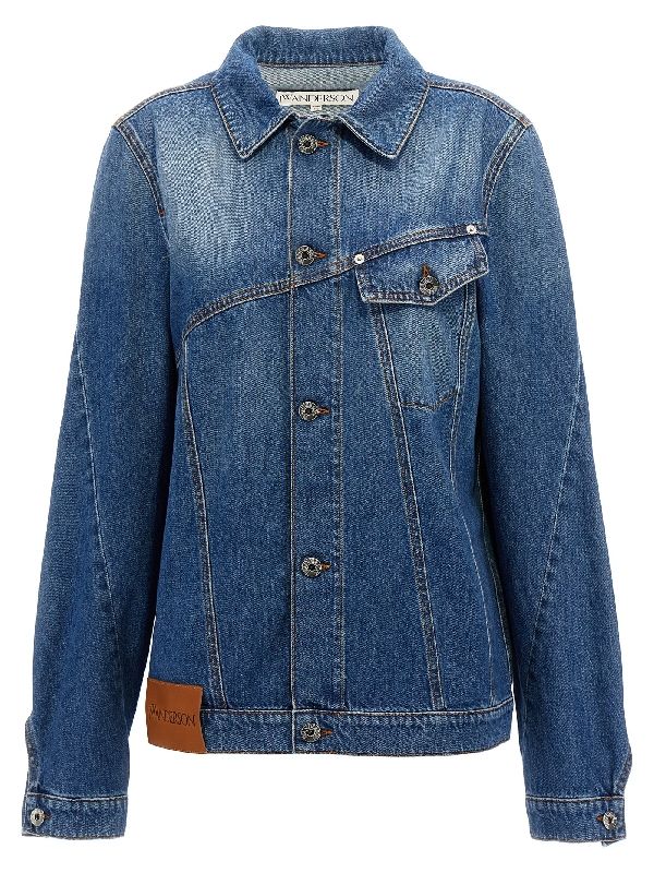 Logopatch Twist Denim Jacket