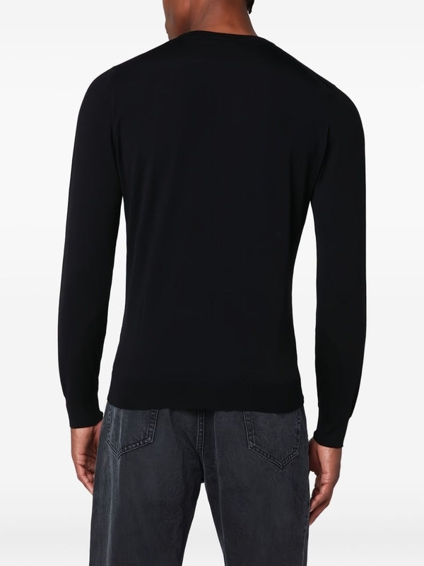 Drumohr Black Knitted