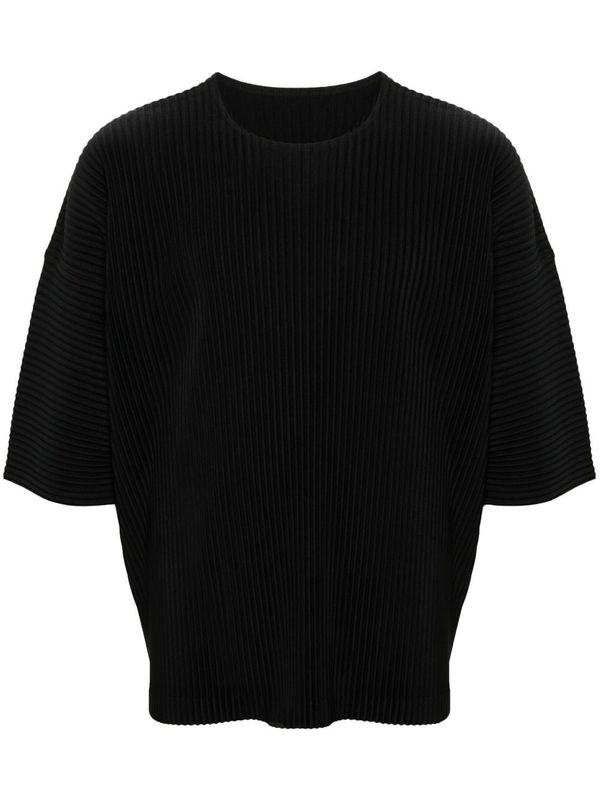 Pleated Short Sleeve T-shirt