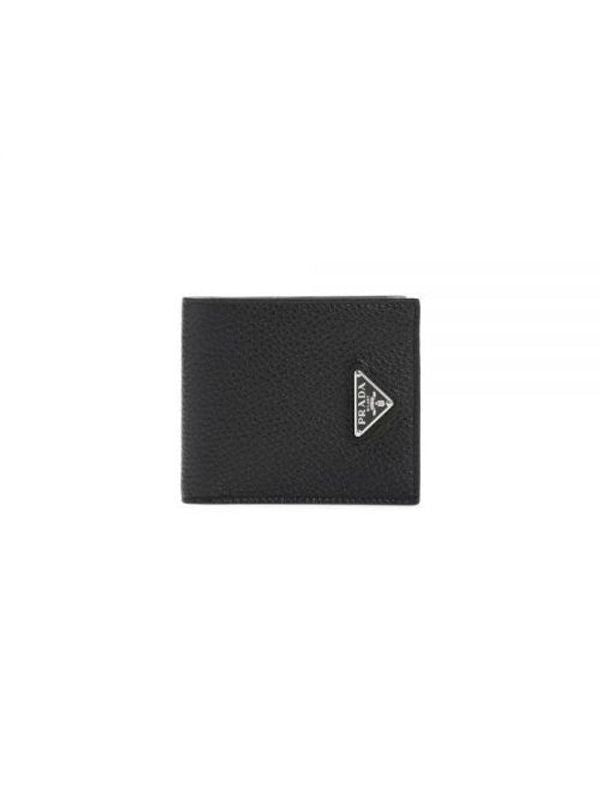 Triangle Logo Calfskin Bifold
  Wallet