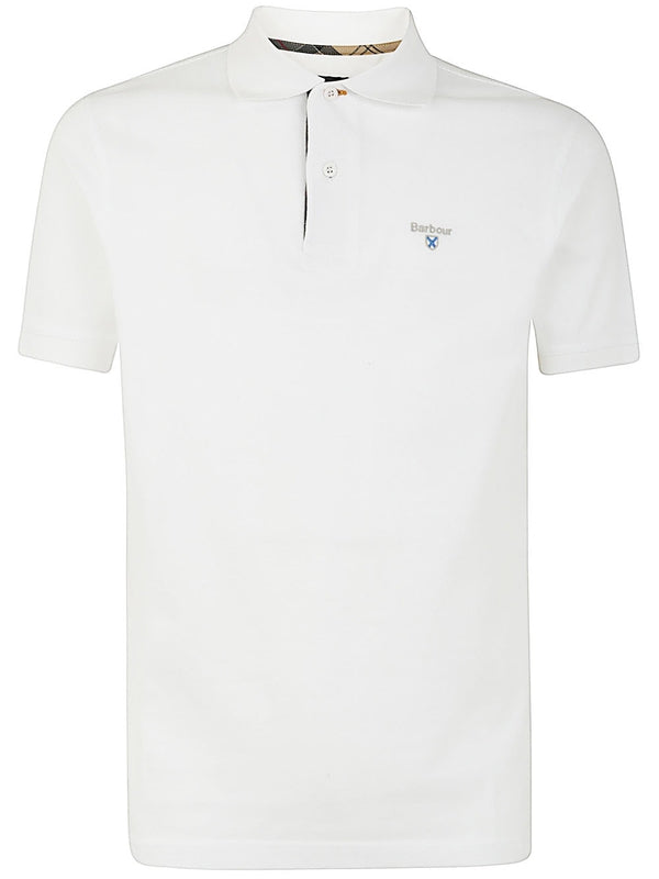 Logo Embroidery Cotton Polo Shirt