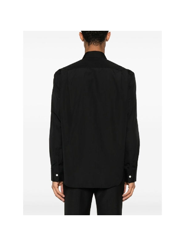 長袖コットンシャツ