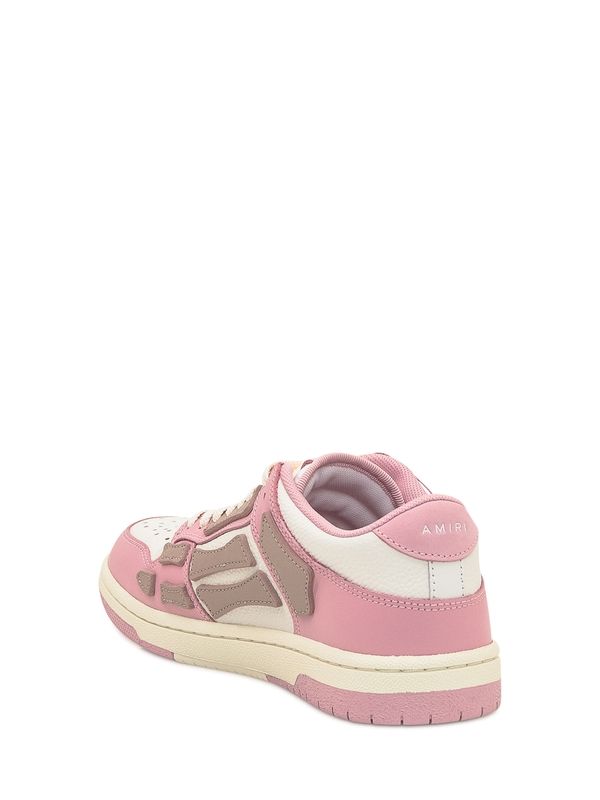 Skeleton Leather Low-Top Sneakers