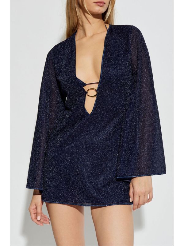 Lumiere Lurex Ring Embellished
  One-Piece