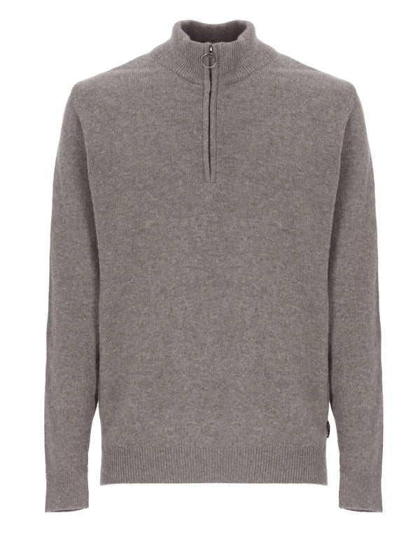 Barbour Brown Knitted