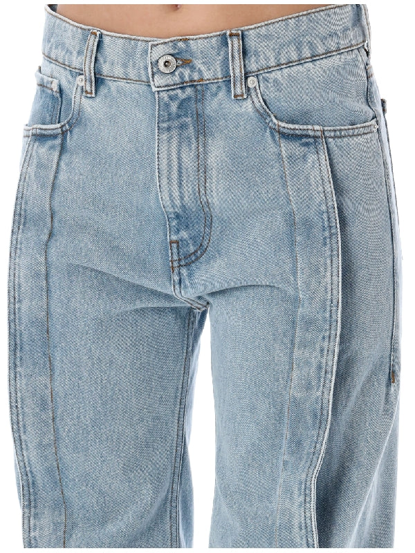 Banana Slim Cotton Denim Pants