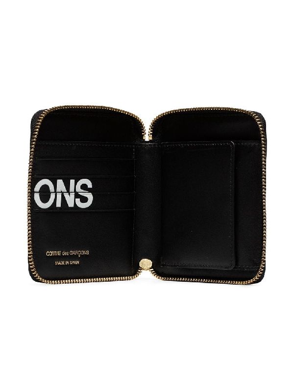 Logo Printing Zipper Around Wallet