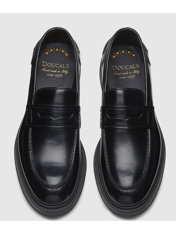 Doucal'S Black Loafers