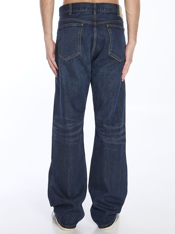 Curt Logo Label Denim Pants