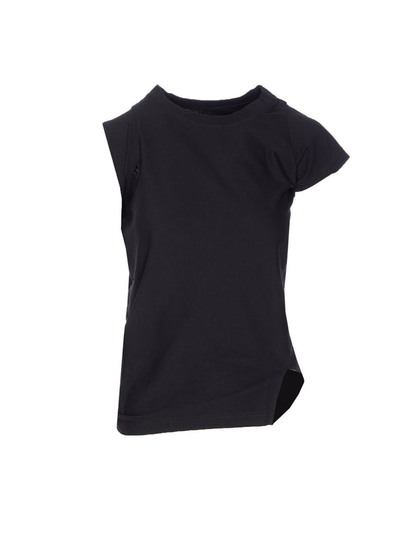 Courrèges Black Half Sleeve