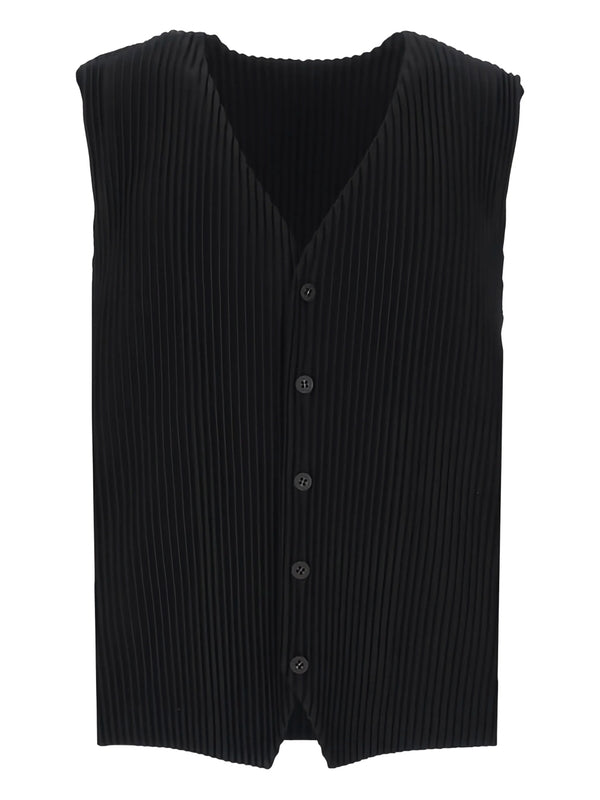 Issey Miyake Navy Vests