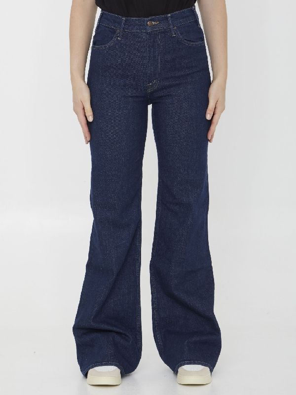 HUSTLER Wide Denim Pants