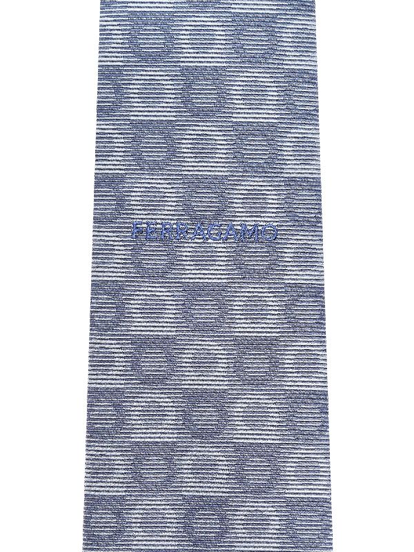 Gancini
  Jacquard Silk Tie