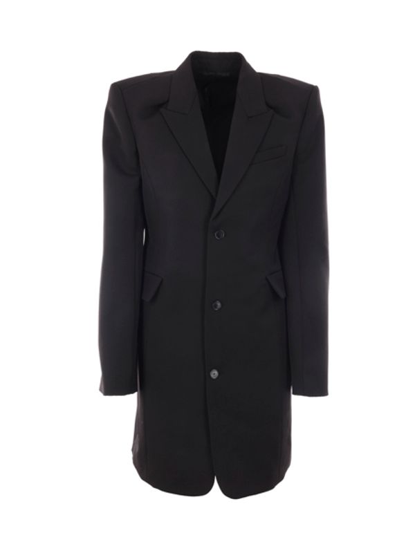 Single-Breasted Wool Blazer