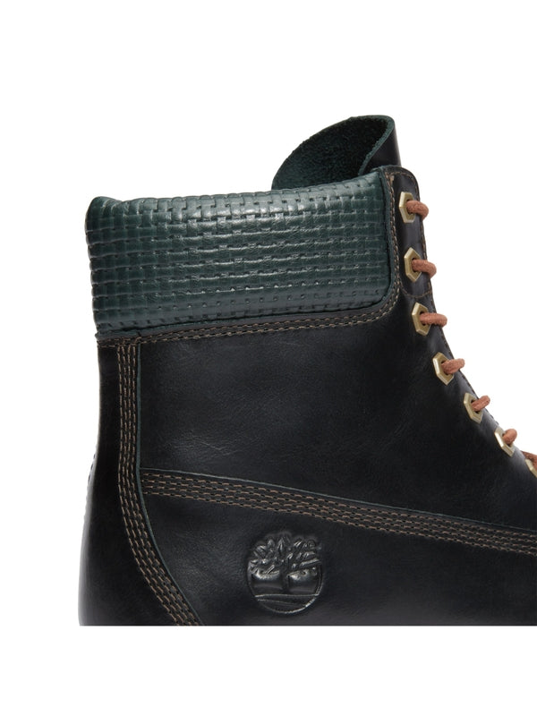 Timberland Black Lace-Up Boots
