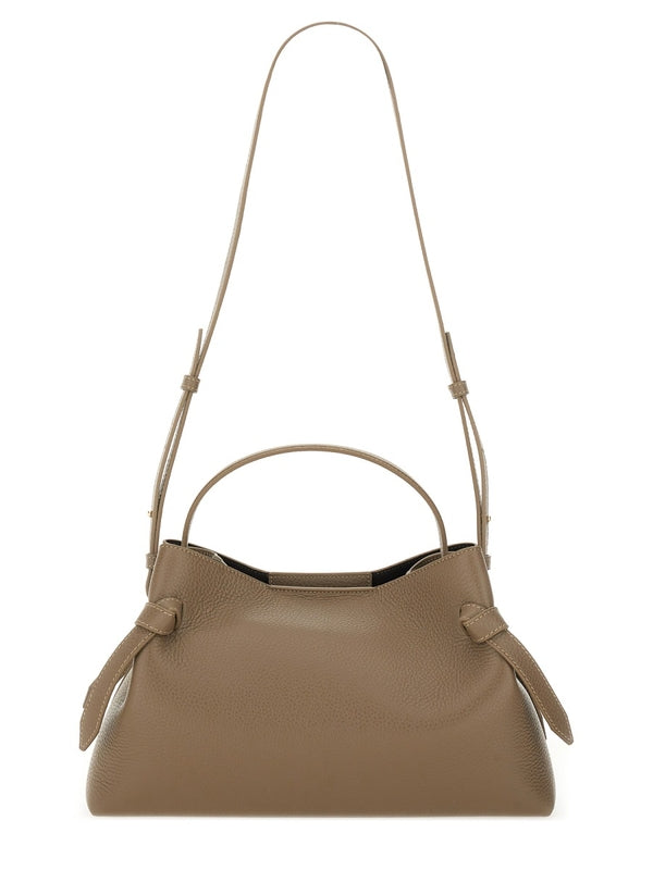 Yuzefi Grey Brown Crossbody & Shoulder Bags