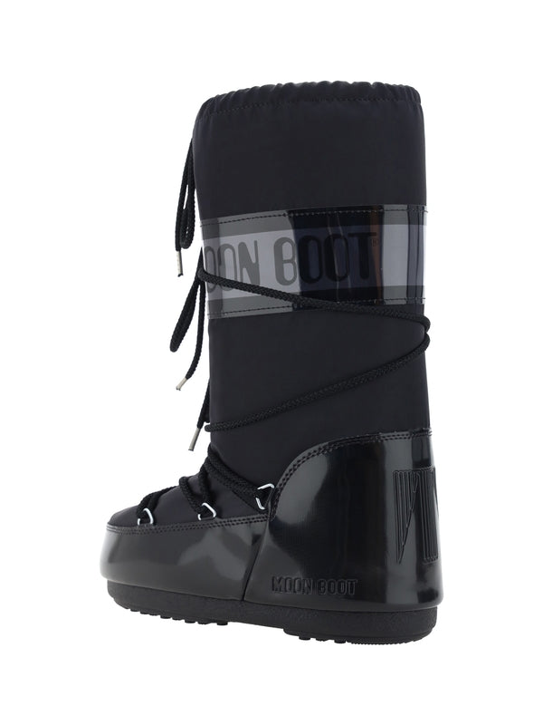 Moon Boot Black Middle Boots
