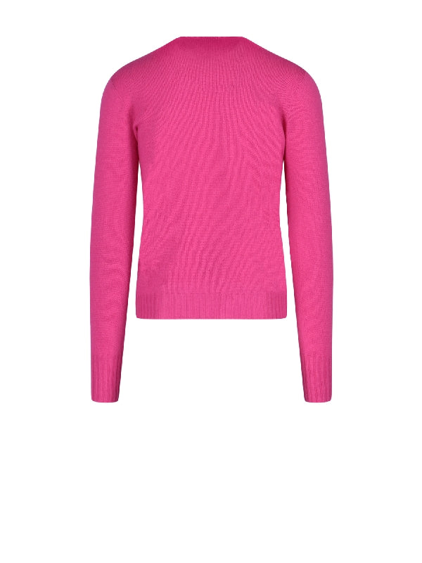 Crew Neck Cashmere Knit