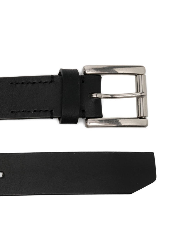 Yohji Yamamoto Black Leather Belts