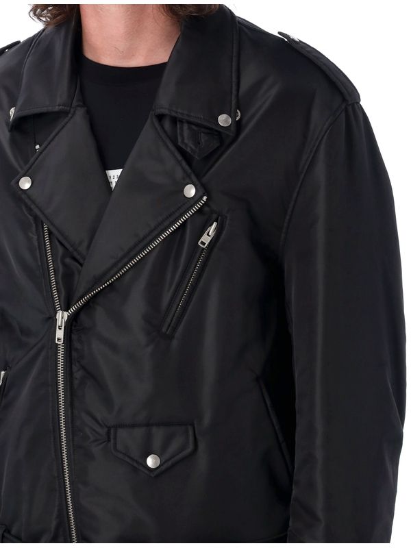 Nylon Biker Jacket