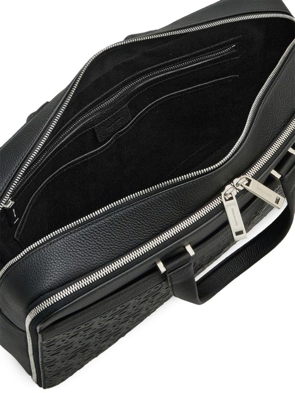 Ferragamo Black Briefcase