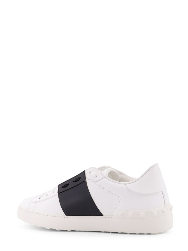 Valentino White Low Top Sneakers