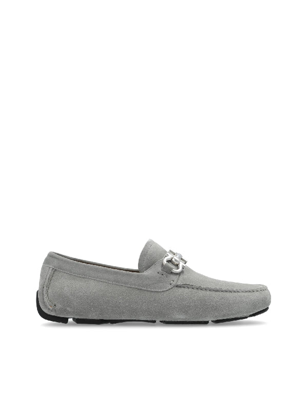 Parigi Gancini Buckle Suede
  Driving Shoes