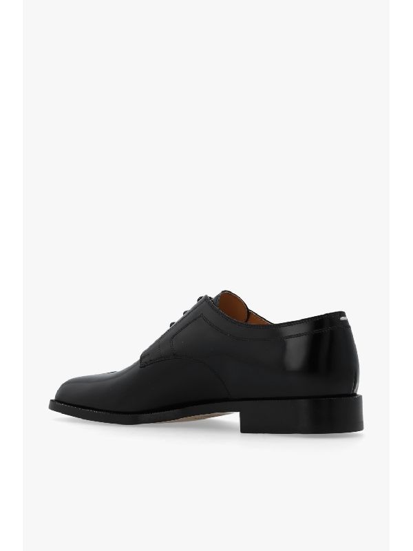 Tabi Patent Leather Lace-Up
  Shoes