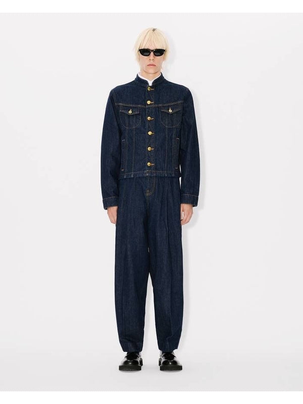 Logo Patch Denim Jacket