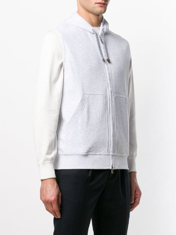 Cotton Blend
  Hoodie Vest